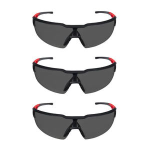Milwaukee 48-73-2051 Safety Glasses with Tinted Anti-Fog Lenses (3-Pack)