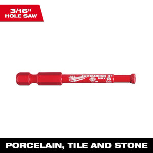 Milwaukee 49-56-0503 Milwaukee® 3/16" Diamond Max™ Hole Saw Bit