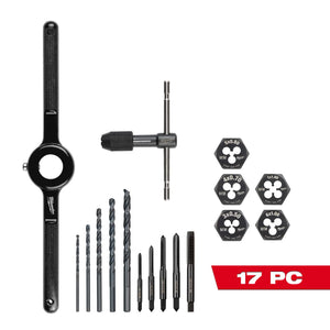 Milwaukee 49-22-5601 17PC Metric Tap and Die Set