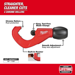 Milwaukee 48-22-4252 1-1/2 in. Constant Swing Copper Tubing Cutter