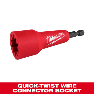 Milwaukee 48-32-6400 Quick-Twist Wire Connector Socket