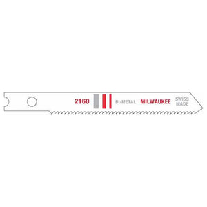 Milwaukee 48-42-2160 2-3/4" 24TPI U-Shank Metal Cut Jig Saw Blades 5PK