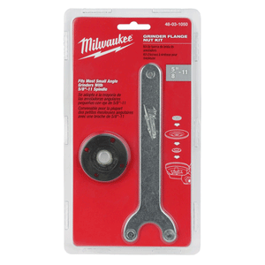 Milwaukee 48-03-1050 Spanner Wrench and Lock Nut Combination Kit (Open Box)