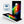 Rainbow Swirl Weather Proof Cornhole Boards