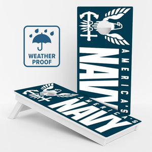 NAVY Weather Proof Cornhole Boards