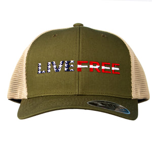 Flexfit 110M Live Free Hat