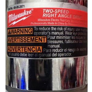 Milwaukee 0721-20 M28™ Cordless Right Angle Drill (Tool Only)