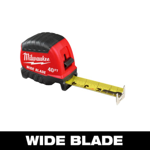 Milwaukee 48-22-1240 40ft Wide Blade Tape Measure