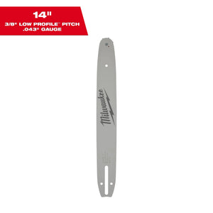 Milwaukee 49-16-2756 14" 3/8" LOW PROFILE Pitch, .043" Guide Bar (Open Box)