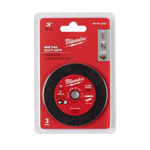 Milwaukee 49-94-3000 3" Metal Cut Off Wheel 3PK