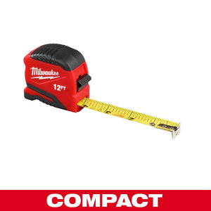Milwaukee 48-22-1712 12ft Compact Tape Measure