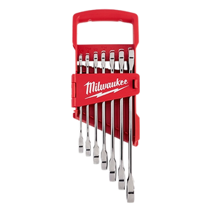 Milwaukee 48-22-9406 7pc Ratcheting Combination Wrench Set - SAE (Open Box)
