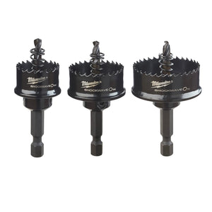 Milwaukee 49-22-4800 3pc Shockwave Hole Saw Kit