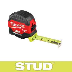 Milwaukee 48-22-1435E 35ft STUD Tape Measure with Engineer's Scale (Open Box)