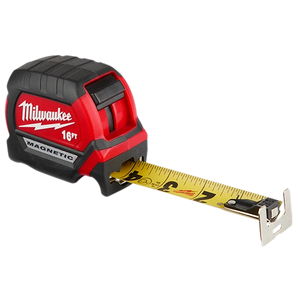 Milwaukee 48-22-0316 16ft Compact Wide Blade Magnetic Tape Measure (Open Box)