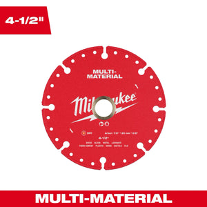 Milwaukee 49-93-9604 4-1/2” Multi-Material Diamond Blade