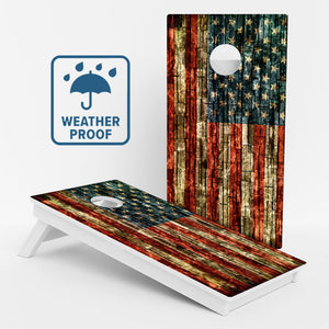Brick Flag Weather Proof Cornhole Boards