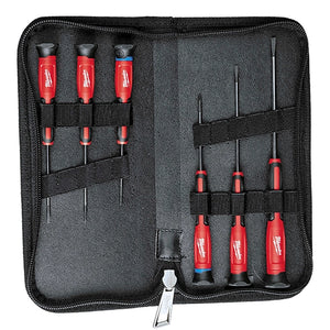 Milwaukee 48-22-2606 6 PC Precision Screwdriver Set w/ Case (Open Box)