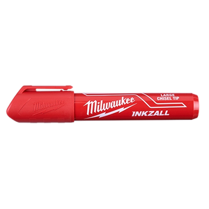Milwaukee 48-22-3256 INKZALL Large Chisel Tip Red Marker