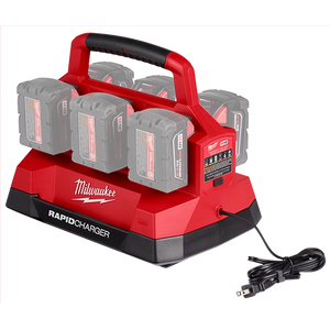 Milwaukee 48-59-1809 M18™ PACKOUT™ Six Bay Rapid Charger