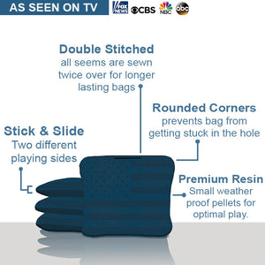 American Flag Pro Cornhole Bags