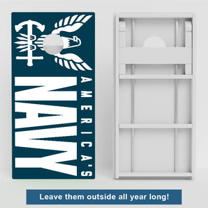 NAVY Weather Proof Cornhole Boards