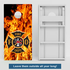 Fire Department Weather Proof Cornhole Boards