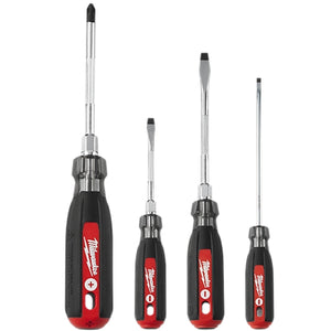 Milwaukee 48-22-2884 Cushion Grip Screwdriver Kit - 4 PC