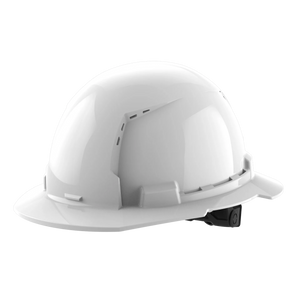 Milwaukee 48-73-1221 BOLT White Full Brim Vented Hard Hat - Type 1, Class C