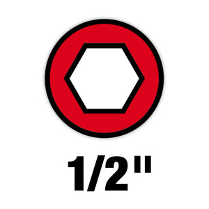 Milwaukee 48-22-2456 1/2 in. Hollow Core Nut Driver
