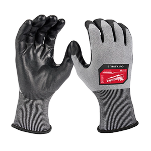 Milwaukee Cut Level 3 High Dexterity Polyurethane Dipped Gloves