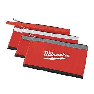 Milwaukee 48-22-8193 3 Pk Zipper Pouches