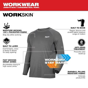 Milwaukee 402G WORKSKIN™ Midweight Base Layer