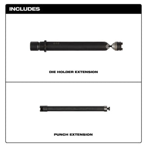 Milwaukee 49-72-0152 M12 FUEL 16-Gauge Nibbler Die Holder Extension