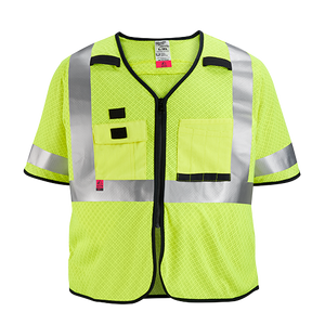 Milwaukee 48-73-5223 AR/FR Cat. 1 Class 3Yellow Mesh Safety Vest - 2XL/3XL