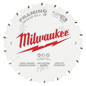 Milwaukee 48-40-0520 5-1/2" 18T Framing Circular Saw Blade