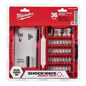 Milwaukee 48-32-4005 SHOCKWAVE™ Impact Duty Driver Bit Set - 36PC