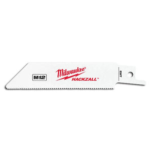 Milwaukee 49-00-5418 4" 14 TPI EMT Cutting HACKZALL Reciprocating Saw Blades 5CT
