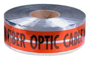 Empire 31-150 Detectable Warning Tape 1000ft x 3" Caution Fiber Optic Cable