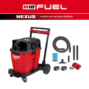Milwaukee 0930-22HD M18 FUEL NEXUS 12 Gallon Dual Battery Wet/Dry Vacuum Kit