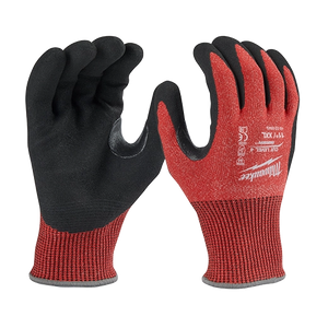Milwaukee Cut Level 4 Nitrile Dipped Gloves