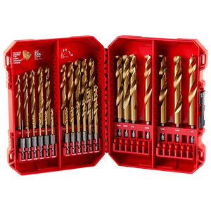 Milwaukee 48-89-4672 SHOCKWAVE Impact RED HELIX Titanium Drill Bit Set 29PC