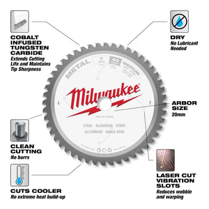 Milwaukee 48-40-4260 10 in. x 50 Carbide Teeth Metal Cutting Circular Saw Blade