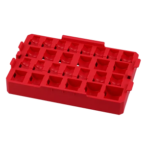 Milwaukee 49-66-6834 SHOCKWAVE Impact Socket 1/2” Dr 27PC SAE (TRAY ONLY)