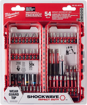 Milwaukee 48-32-4010 SHOCKWAVE™ Impact Duty Driver Bit Set - 54PC (Open Box)