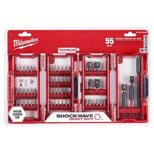 Milwaukee 48-32-4028 55PC SHOCKWAVE™ Impact Duty Drill & Drive Set
