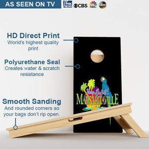 Margaritaville Jimmy Buffet Professional Cornhole Boards