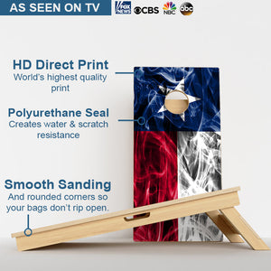 Texas Flag Professional Cornhole Boards