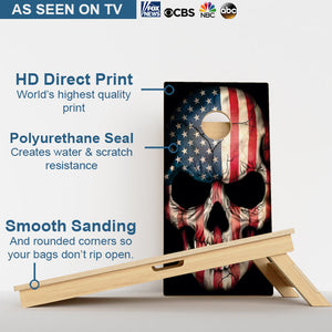 American Skull Professional Cornhole Boards
