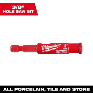 Milwaukee 49-56-0509 3/8" Diamond Max™ Hole Saw Bit